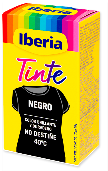 Gama de de tintes para la ropa | Tintes Iberia