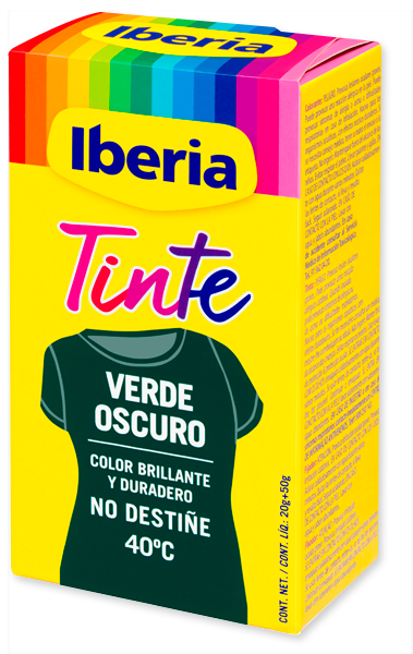 Gama de colores de tintes para la ropa | Tintes Iberia