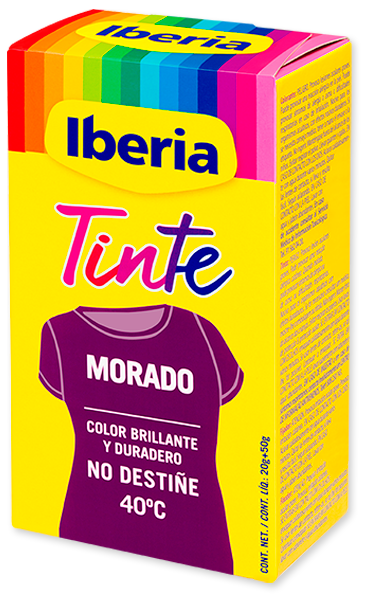 Gama de de tintes para la ropa | Tintes Iberia