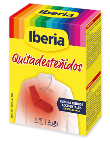 IBERIA: Tintes para la ropa y aditivos para la colada